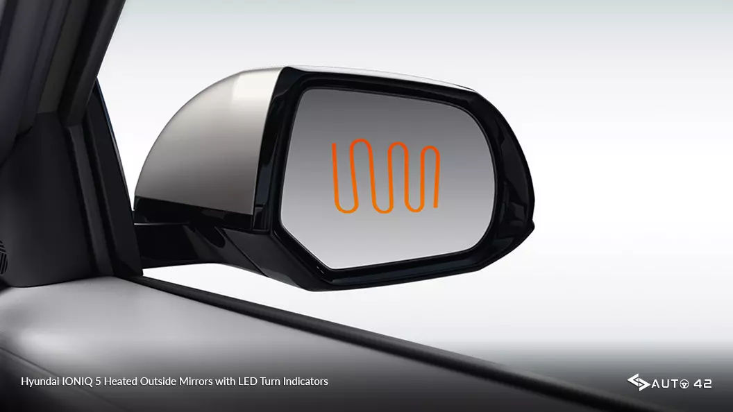 Hyundai IONIQ 5 Heated Outside Mirrors with LED Turn Indicators