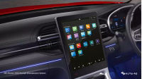 MG Hector 2023 Portrait Infortainment System