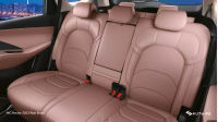 MG Hector 2023 Rear Seats