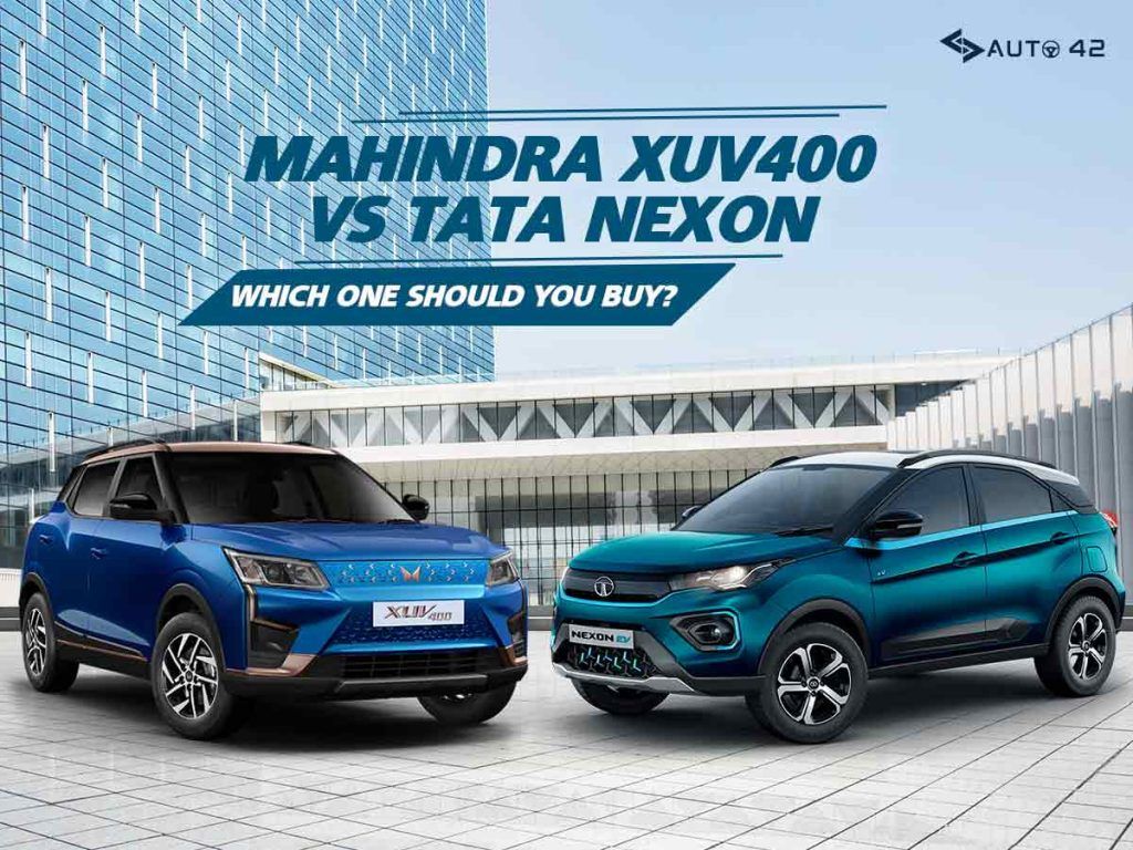 Mahindra XUV400 EV Vs Tata Nexon EV