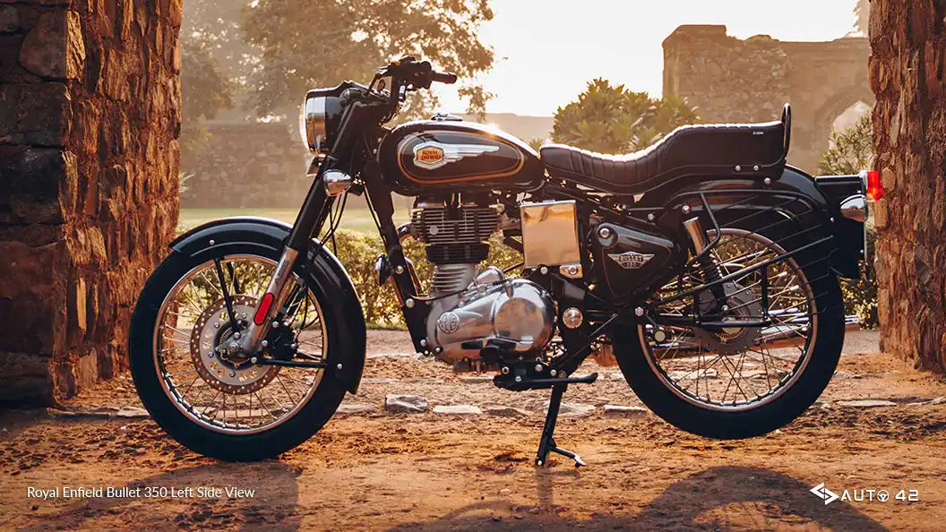 Royal Enfield Bullet 350 Left Side View