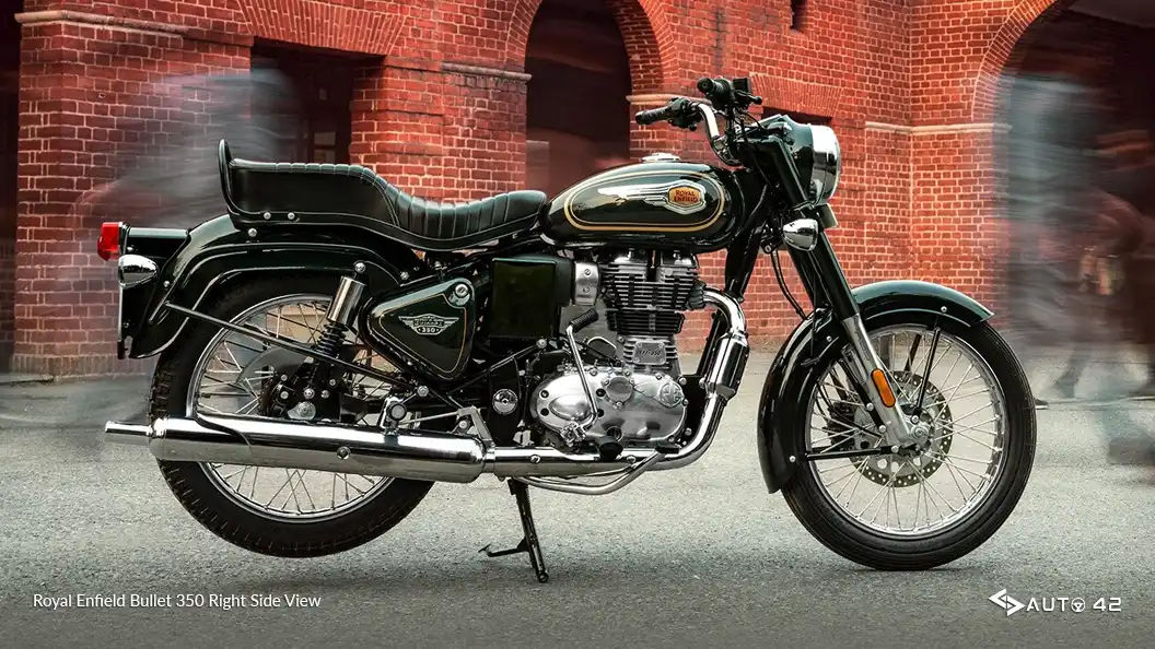 Royal Enfield Bullet 350 Right Side View