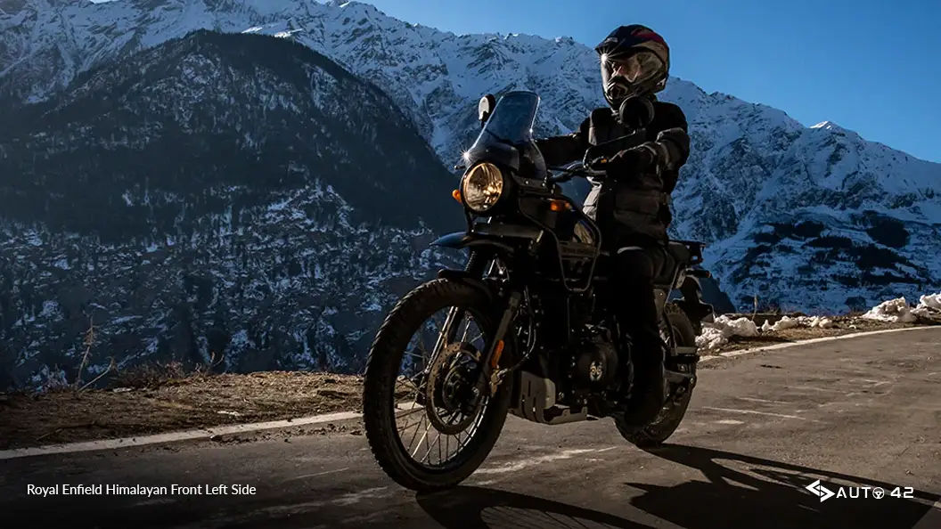 Royal Enfield Himalayan Front Left Side