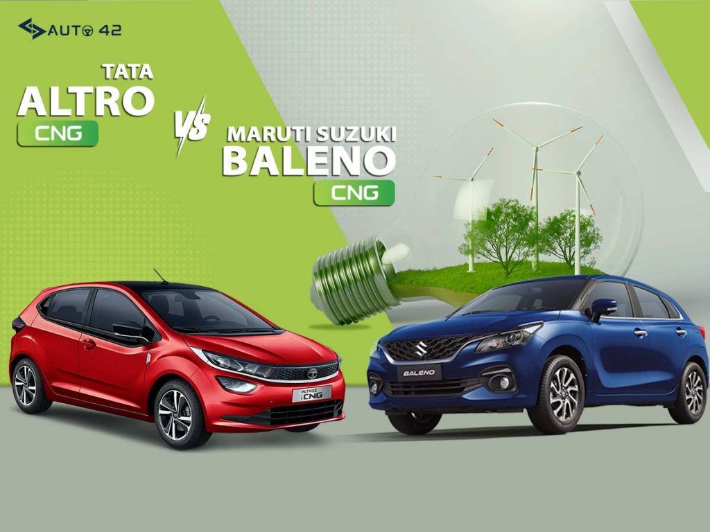 Tata Altroz CNG Vs Maruti Baleno CNG - Spec Comparison
