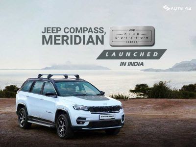 Jeep Meridian, Compass Club Edition Launched In India - Details