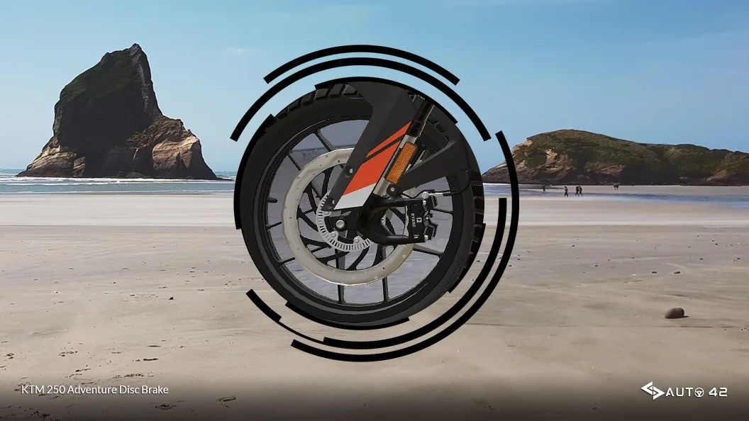 KTM 250 Adventure Disc Brake