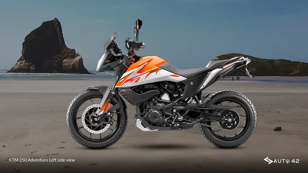 KTM 250 Adventure Left side view