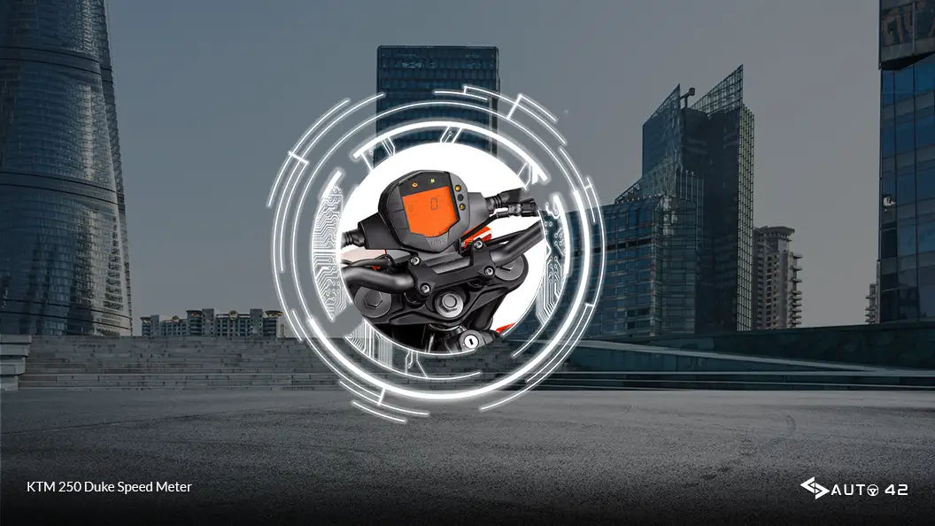 KTM 250 Duke Speed Meter