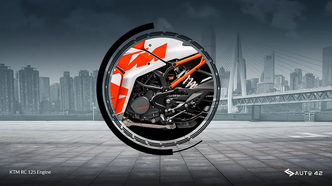 KTM RC 125 Engine