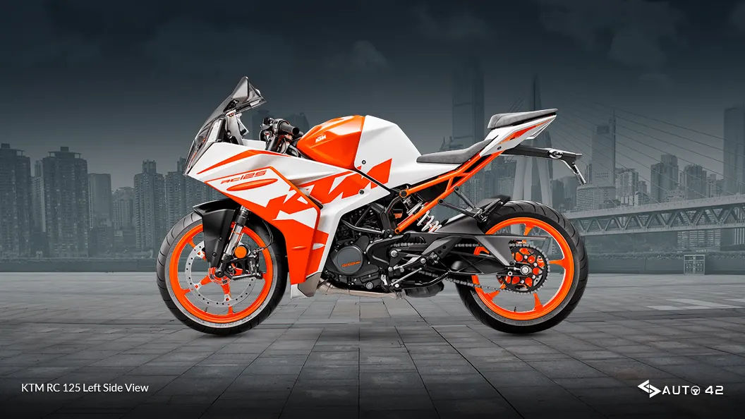 KTM RC 125 Left Side View