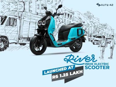 River Indie Electric Scooter Launched At Rs 1.25 Lakh