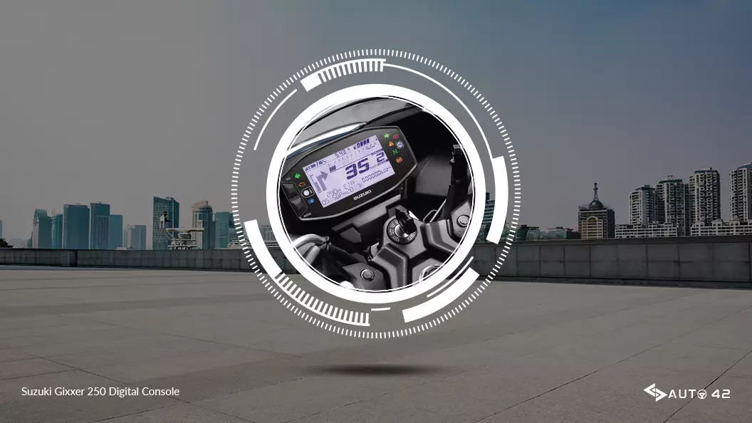 Suzuki Gixxer 250 Digital Console