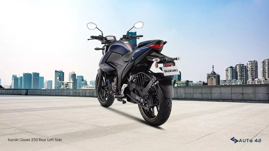 Suzuki Gixxer 250 Rear Left Side