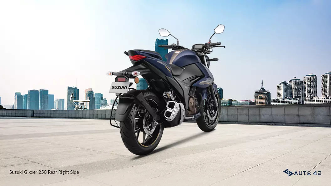 Suzuki Gixxer 250 Rear Right Side