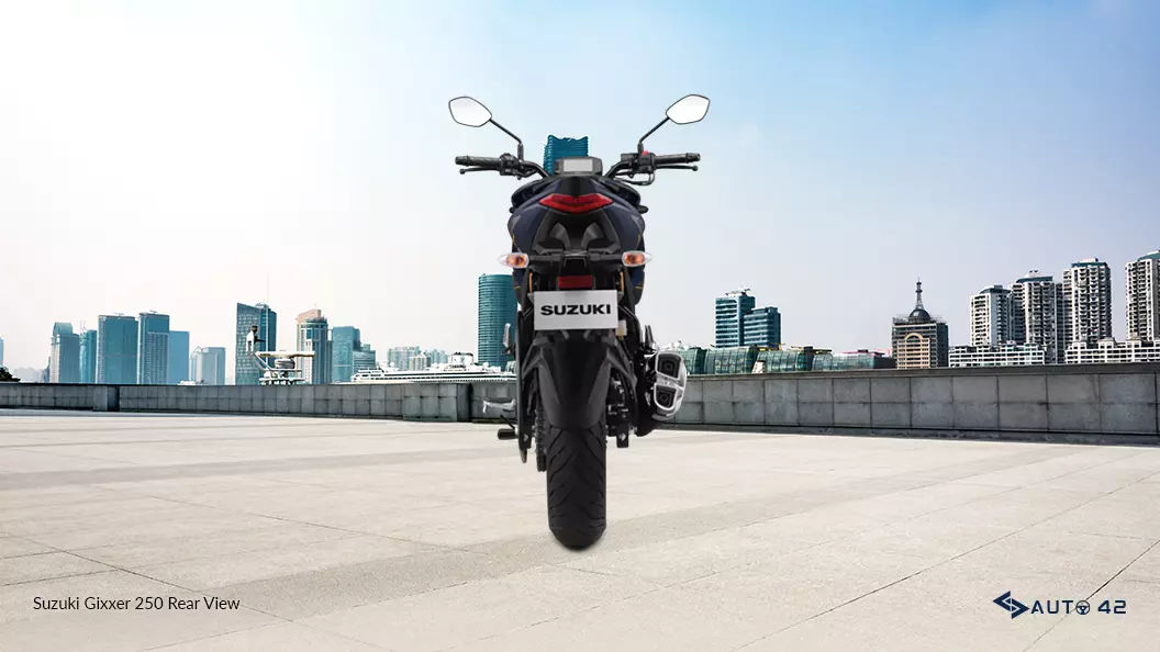 Suzuki Gixxer 250 Rear View