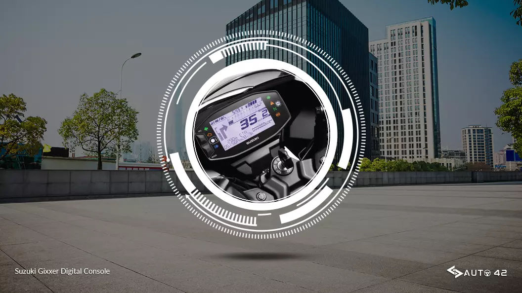 Suzuki Gixxer Digital Console