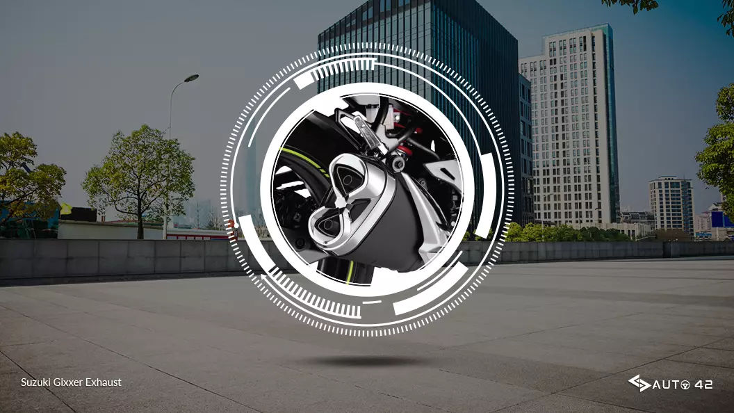 Suzuki Gixxer Exhaust