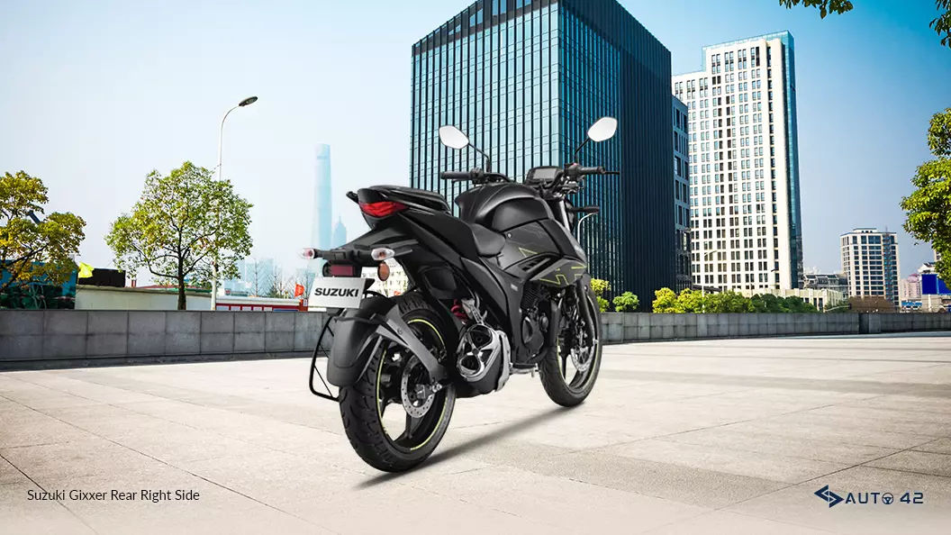 Suzuki Gixxer Rear Right Side
