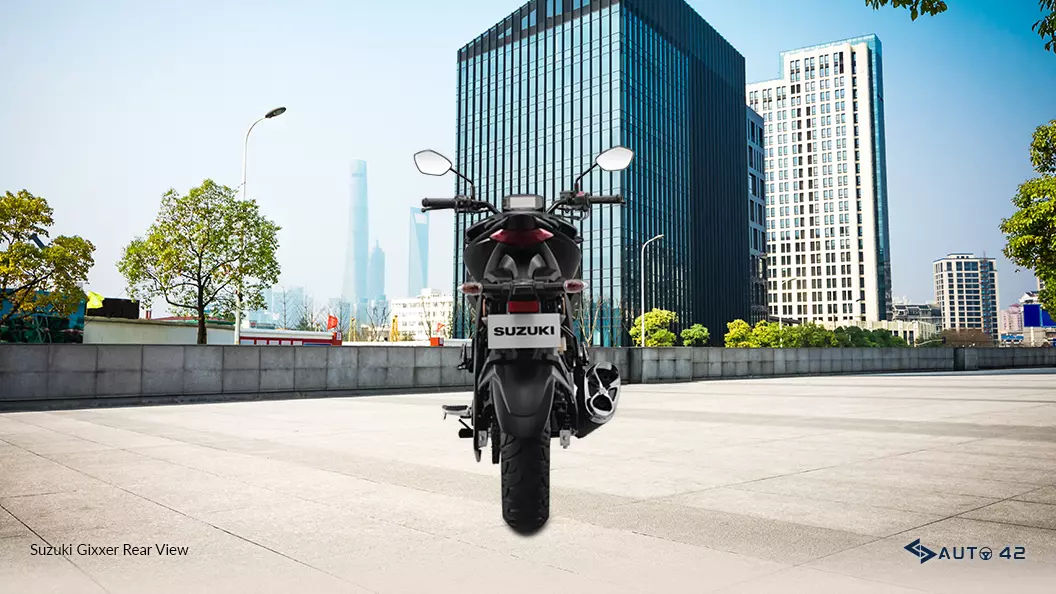 Suzuki Gixxer Rear View
