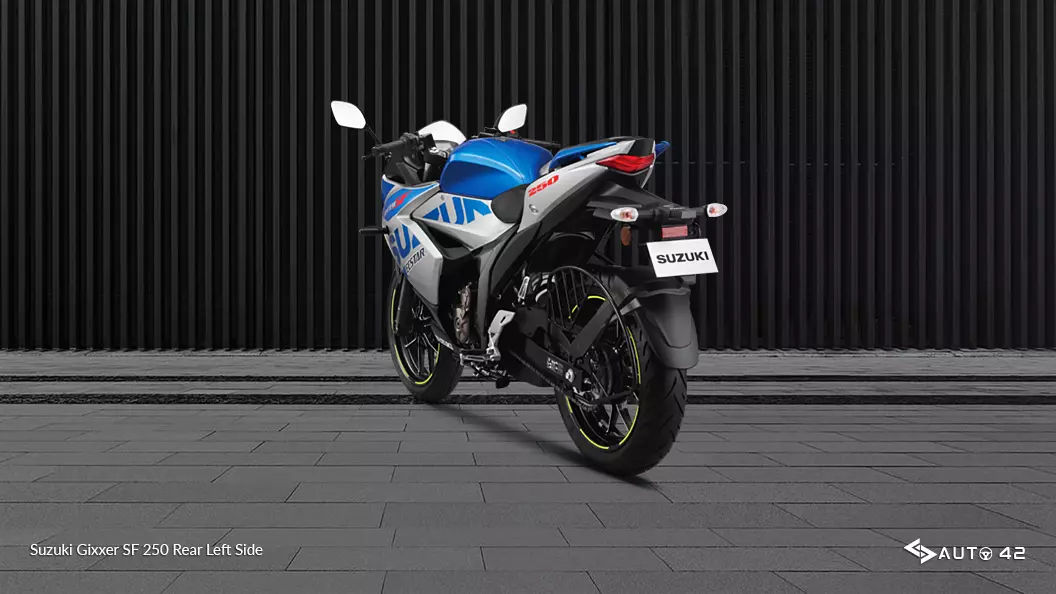 Suzuki Gixxer SF 250 Rear Left Side