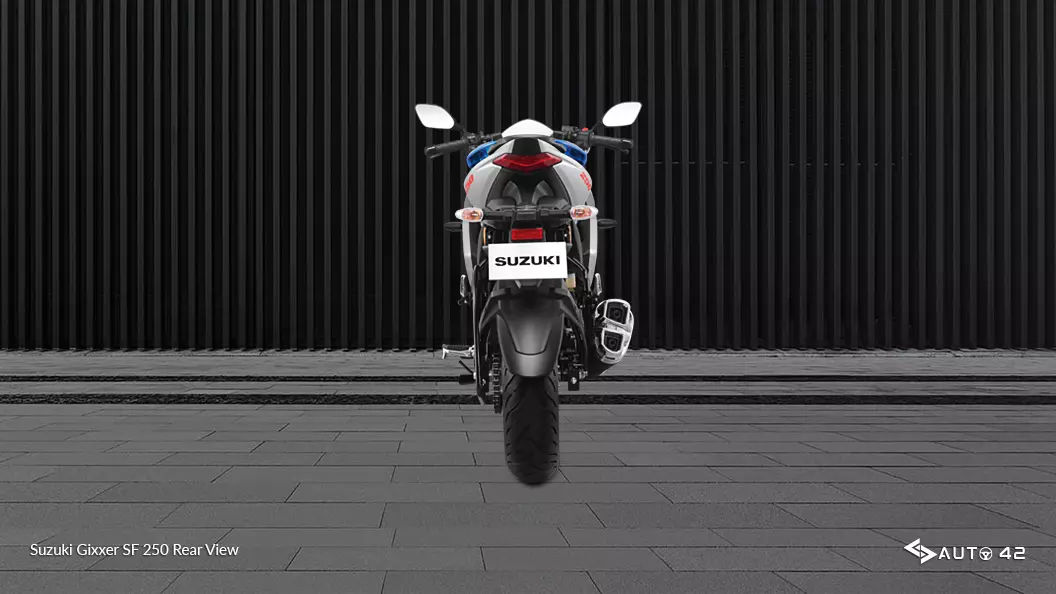 Suzuki Gixxer SF 250 Rear View
