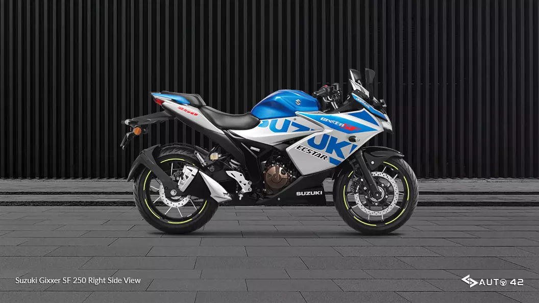 Suzuki Gixxer SF 250 Right Side View
