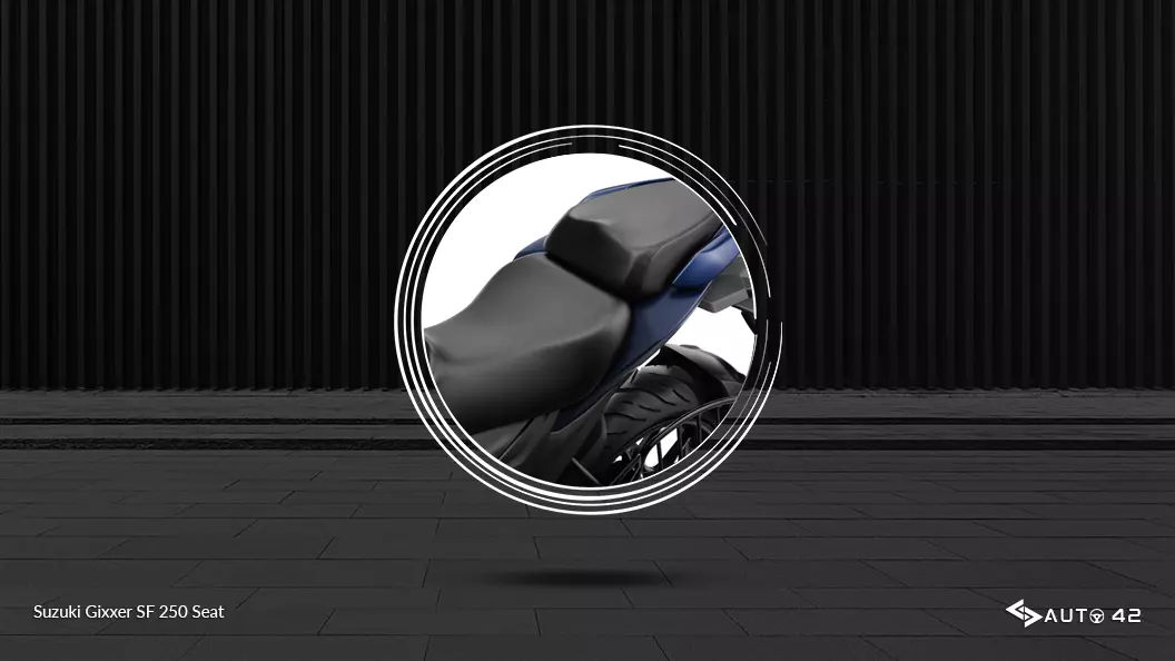 Suzuki Gixxer SF 250 Seat