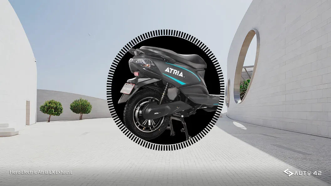 Hero Electric Atria LX Exhaust