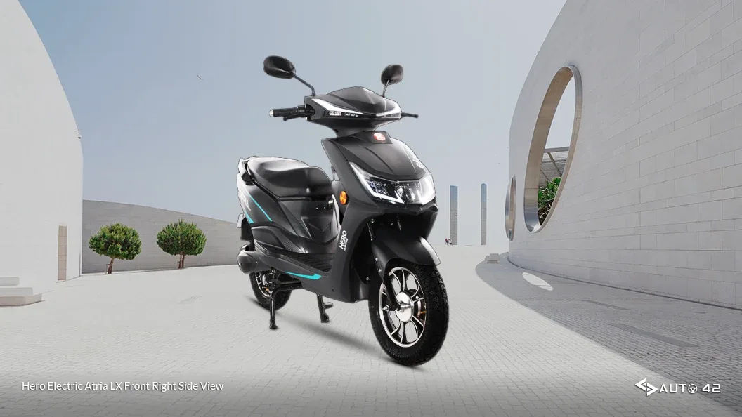 Hero Electric Atria LX Front Right Side View