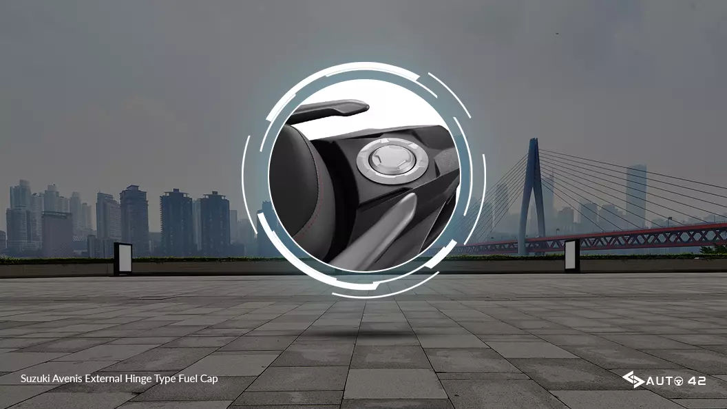 Suzuki Avenis External Hinge Type Fuel Cap
