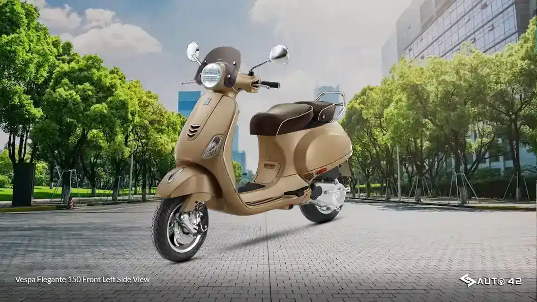 Vespa Elegante 150 Front Left Side View