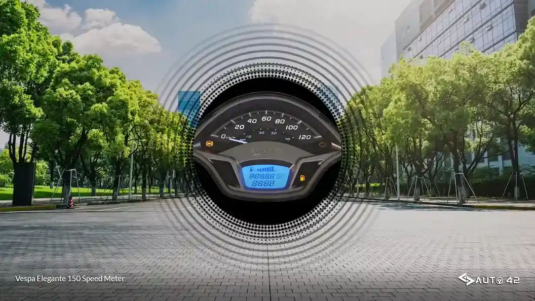 Vespa Elegante 150 Speed Meter