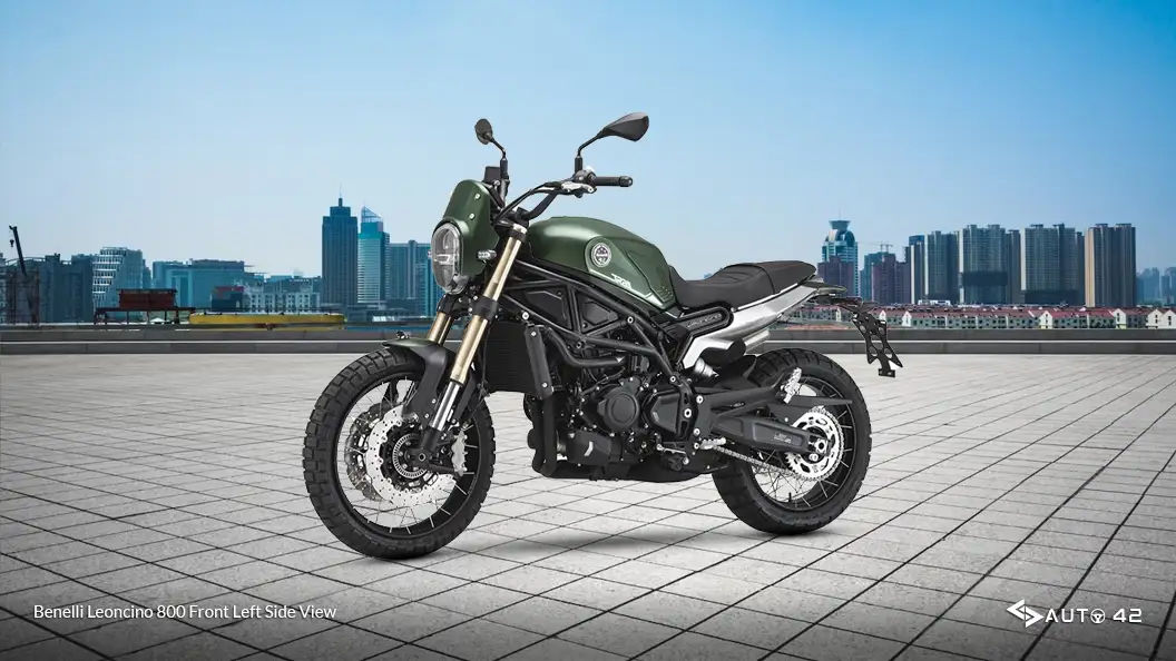 Benelli Leoncino 800 Front Left Side View