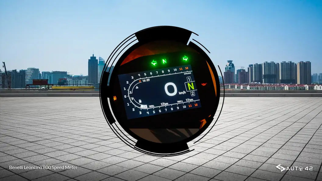 Benelli Leoncino 800 Speed Meter