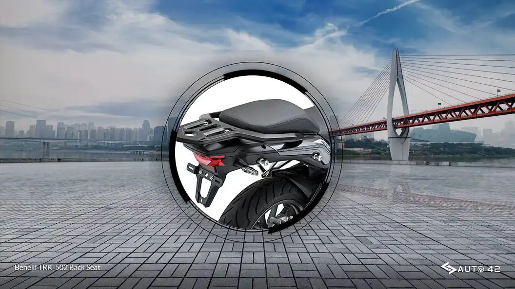 Benelli TRK 502 Back Seat