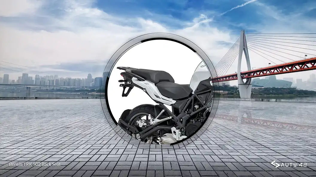 Benelli TRK 502 Back Seat