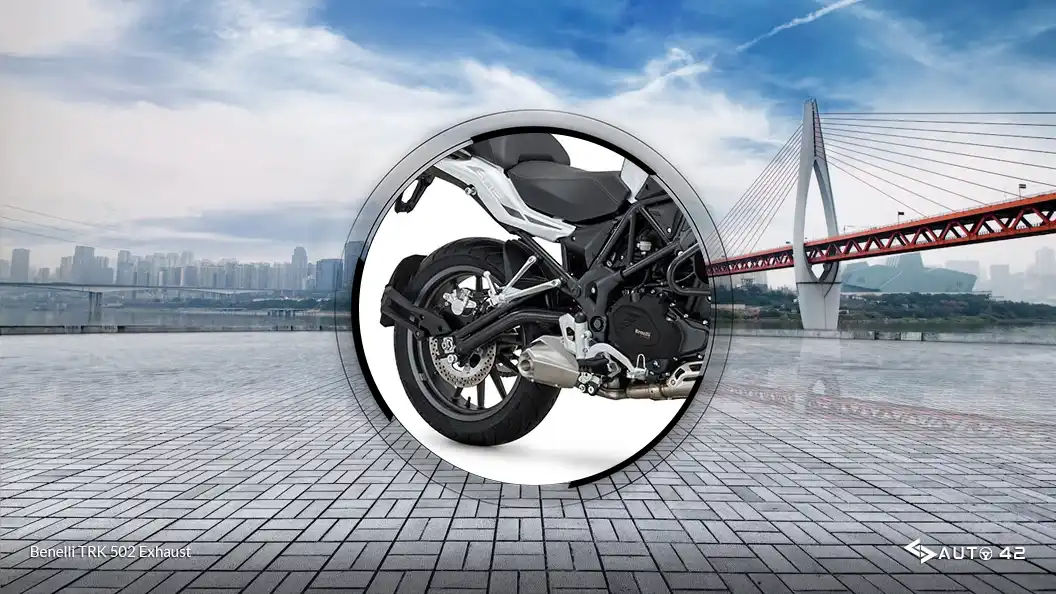 Benelli TRK 502 Exhaust