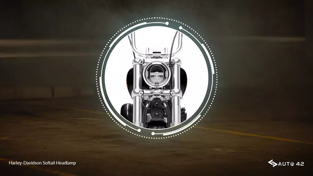Harley-Davidson Softail Headlamp