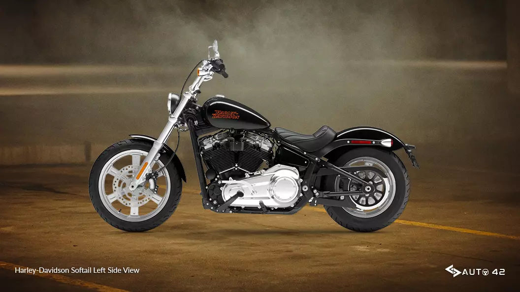 Harley-Davidson Softail Left Side View