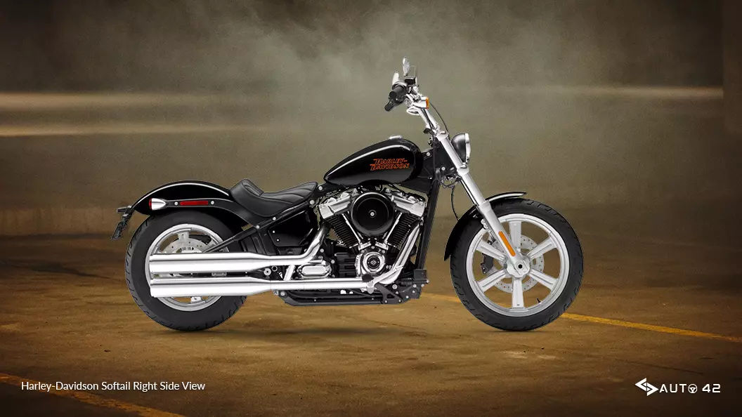 Harley-Davidson Softail Right Side View