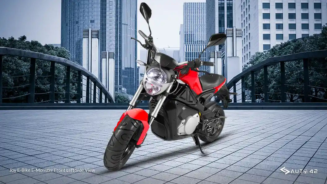 Joy E-Bike E-Monster Front Left Side View