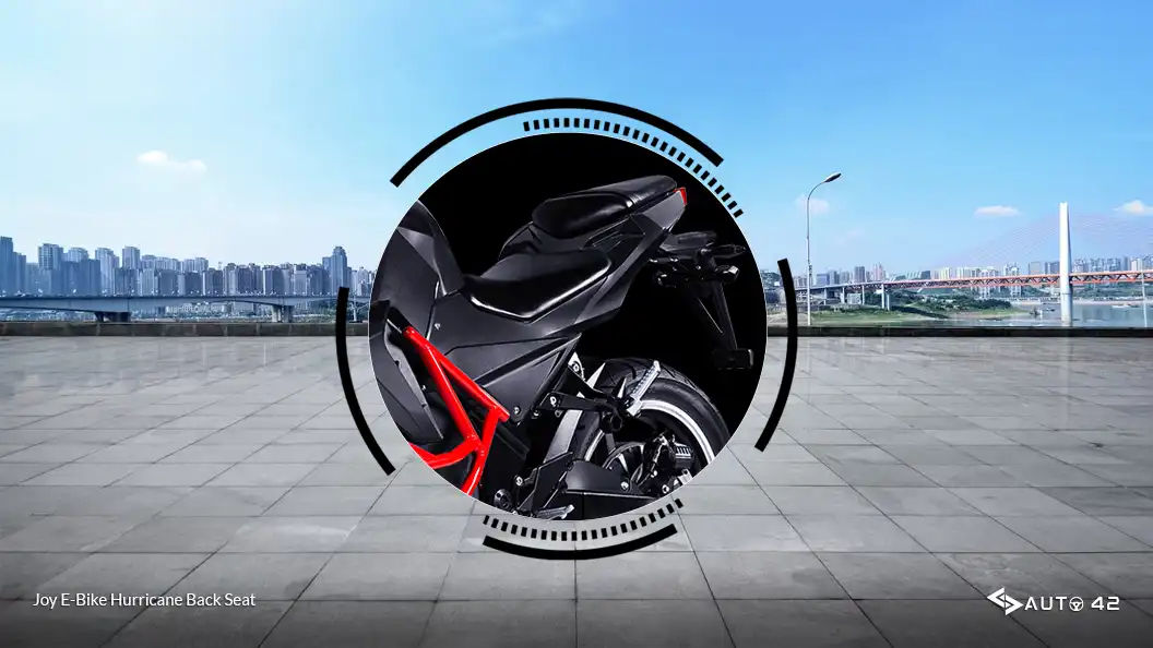 Joy E-Bike Hurricane Back Seat