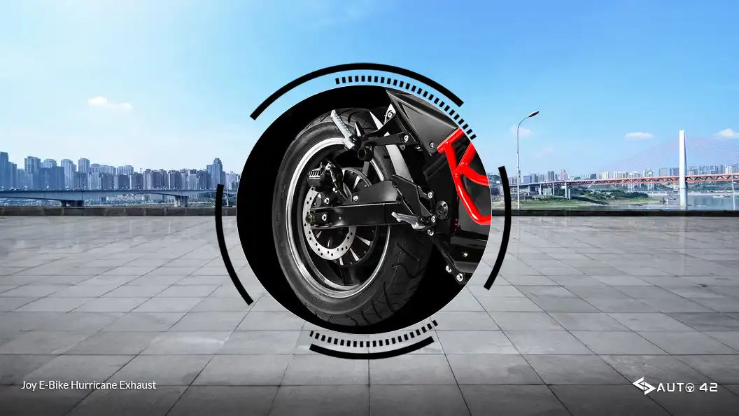 Joy E-Bike Hurricane Exhaust
