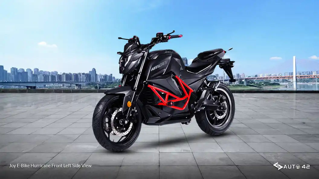 Joy E-Bike Hurricane Front Left Side View