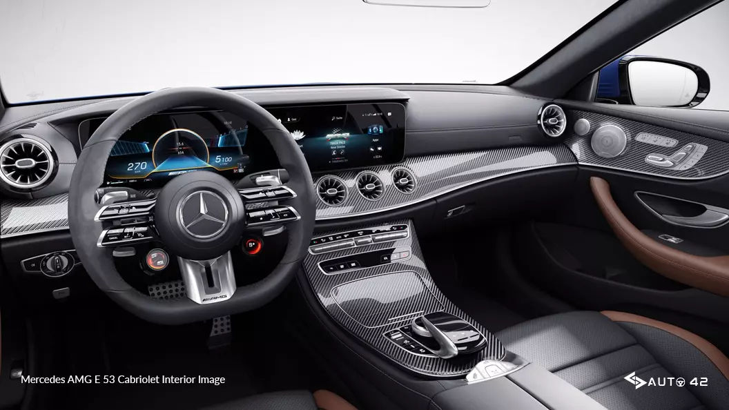 Mercedes AMG E 53 Cabriolet Interior Image