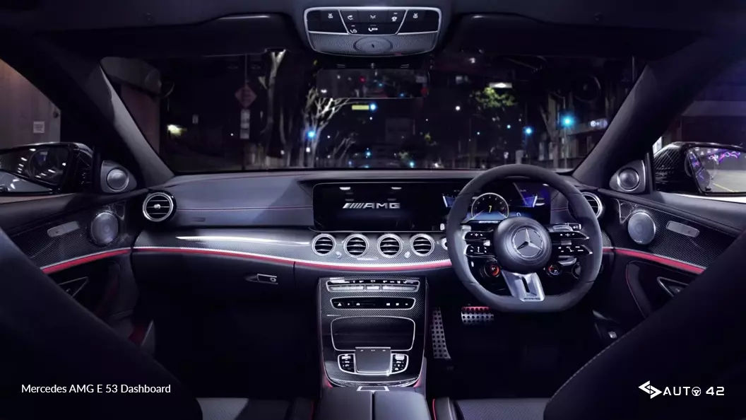 Mercedes AMG E 53 Dashboard