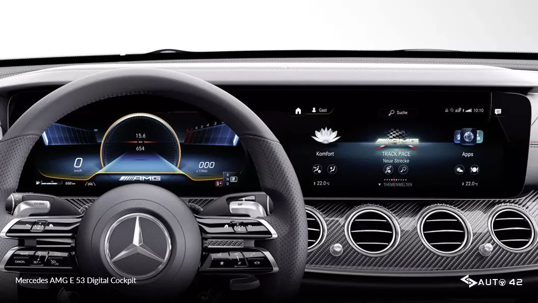 Mercedes AMG E 53 Digital Cockpit