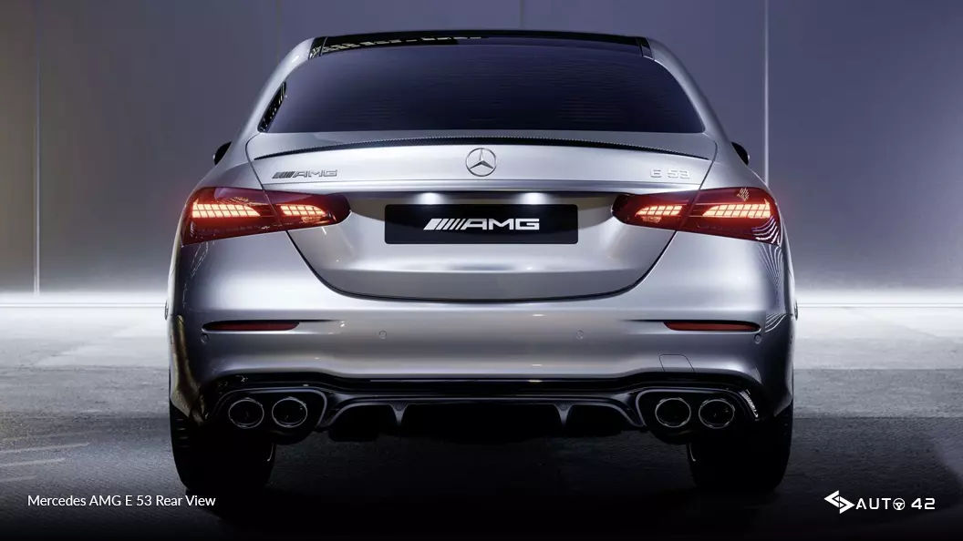 Mercedes AMG E 53 Rear View