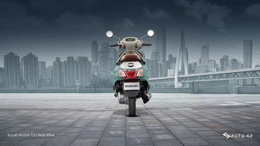 Suzuki Access 125 Rear View