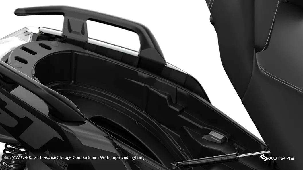 BMW C 400 GT Flexcase Storage Compartment With Improved Lighting